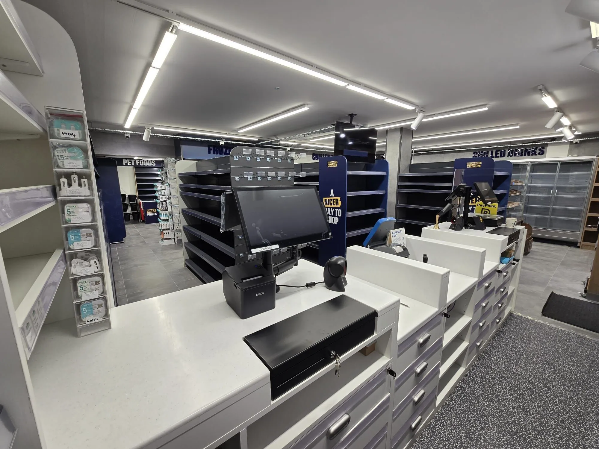 T‑Line LED Retrofit – Convenience Store – London