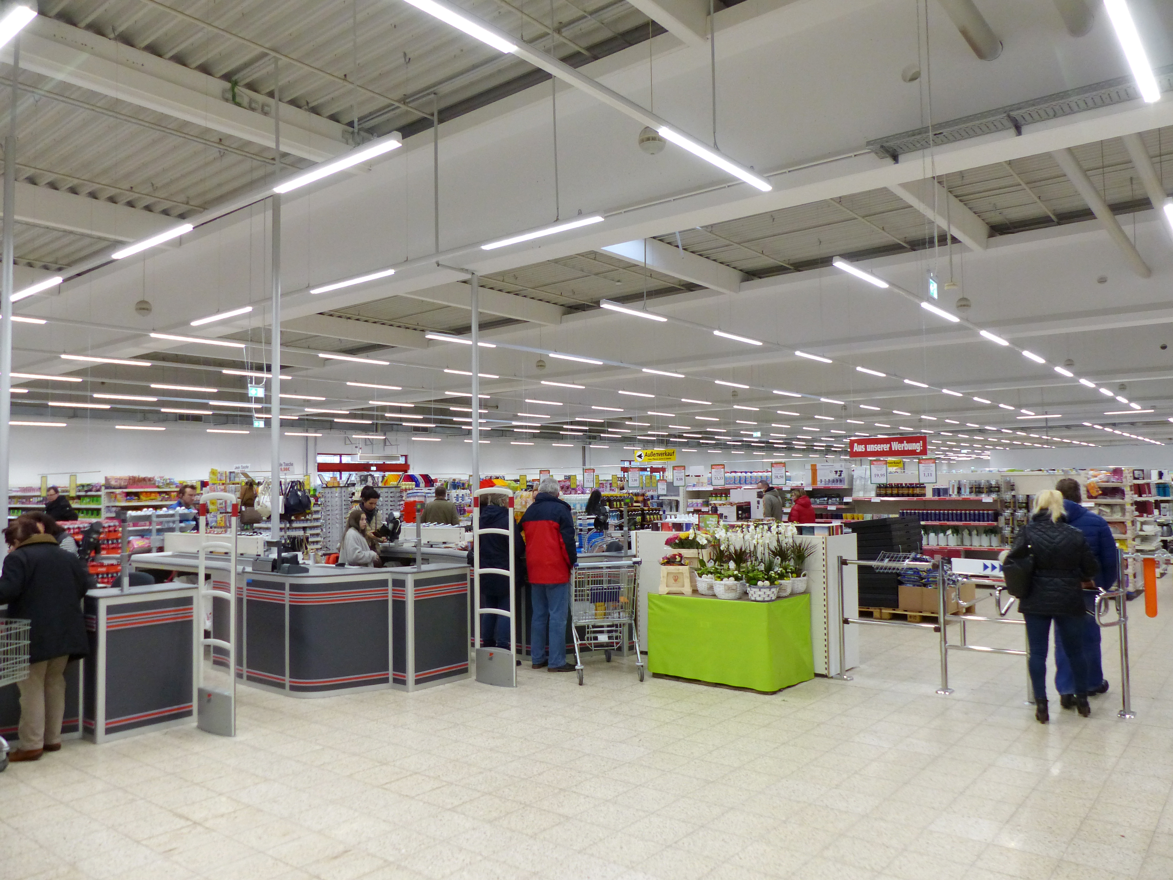 Coles Supermarket LED Lighting Retrofit – Sydney
