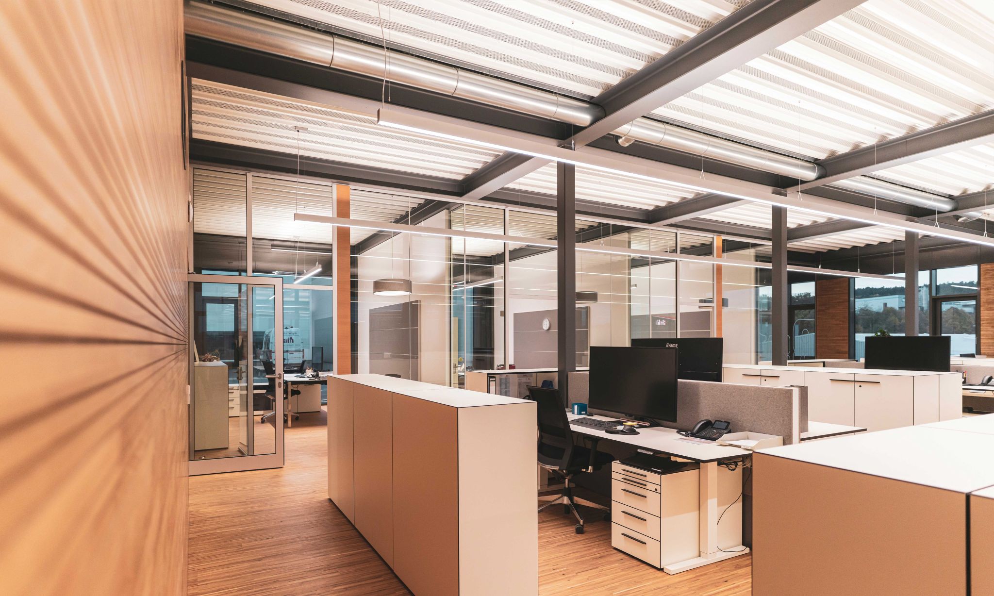 Open plan office case study